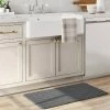 Best reviews of 🔥 36" x 20" Herringbone Kitchen Comfort Mat - Threshold™ Gray 👏
