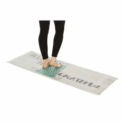 Best Sale 😍 J&V TEXTILES 20"x55" Oversized Cushioned Anti-Fatigue Kitchen Runner Mat Always Be Grateful - J&V Textiles 🛒