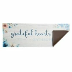 Cheap 🛒 J&V TEXTILES 20"x55" Oversized Cushioned Anti-Fatigue Kitchen Runner Mat Grateful Hearts Gather - J&V Textiles 👏