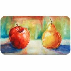 Best reviews of ❤️ J&V TEXTILES 20" x 36" Cloud Comfort Apple and Pear Anti-Fatigue Kitchen Mat - J&V Textiles 🧨