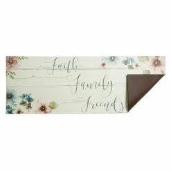 Best deal 🔥 J&V TEXTILES 20"x55" Oversized Cushioned Anti-Fatigue Kitchen Runner Mat Faith Family Friends - J&V Textiles ⭐