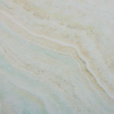 Flash Sale π Cat Cora 39" x 19" Marble Printed Embossed Gentle Step Kitchen Mat Gray/Blue β¨ - Image 2