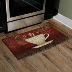 Hot Sale 🔥 J&V TEXTILES 36" x 20" PVC New Coffee Anti-Fatigue Kitchen Floor Mat - J&V Textiles 💯