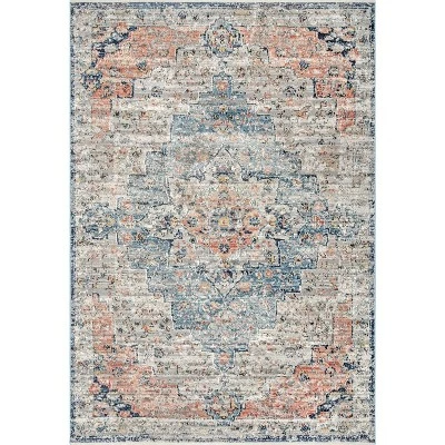 Best deal ⭐ nuLOOM Sawyer Flourishing Medallion Area Rug 🥰 - Image 16