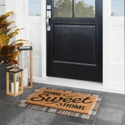 Discount ✨ 1'6"x2'6" Home Sweet Home Doormat - Threshold™ 🔔