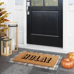 Best Pirce 🔔 1'6"x2'6" Hola Doormat Natural - Threshold™ ✨