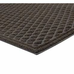 Top 10 ✨ 1'6"x2'6" Diamond Tufted Door Mat Dark Brown - Apache Mills 🧨