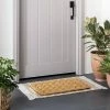 Best deal 👍 Threshold Designed W/Studio McGee Lovers Knot Door Mat Neutral - Threshold™ designed with Studio McGee ⭐