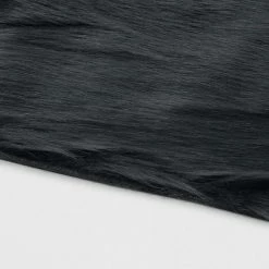 Outlet 🤩 Solid Faux Fur Area Rug - Project 62™ Charcoal ⭐