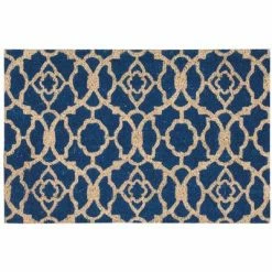 Cheap 🤩 Waverly Greetings "Lovely Lattice" Ocean Doormat WGT02 2' x 3' 👏