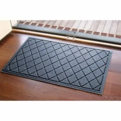 Flash Sale π Aqua Shield Argyle Indoor/Outdoor Doormat - Bungalow Flooring Camel π