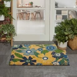 Best deal ๐ Nourison Waverly Wav17 Greetings WGT47 Wgt47 Door Mat - Multicolor 1'6" x 2'4" ๐งจ