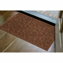 Best Sale 🤩 Aqua Shield Fall Day Indoor/Outdoor Doormat - Bungalow Flooring Heather Gray ✨
