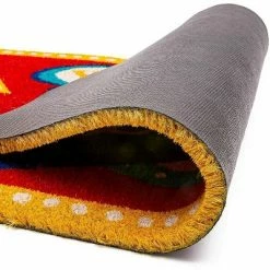 New 🌟 Juvale VIP Lounge Natural Coir Door Mat 17"x30" - Welcome Front Doormat Non Slip Rug for Home Indoor Outdoor Entrance 🎁