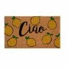 Discount ⌛ "CIAO" DOORMAT - Multicolored - Shiraleah 🧨