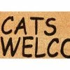 Budget 🤩 Juvale Cats Welcome People Tolerated Doormat (Coconut Coir) 👍