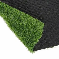 New 😀 Juvale Artificial Grass Door Mat Welcome Doormat Indoor Outdoor Nonslip Front Rugs 17 x 24 in 🎉