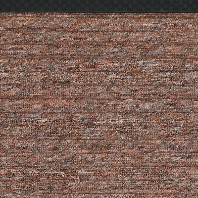 Best Sale ๐งจ Sunnydaze Decor Sunnydaze Indoor/Outdoor Rubber and Polypropylene Nonslip Entrance Kitchen Mat Rug with Beveled Border - 18" x 30" - Brown Textured Lines โ๏ธ - Image 3