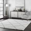 Best reviews of ⭐ Shanna Shaggy White Rug - nuLOOM 🧨
