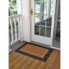 Best Sale 🔔 Notrax HomeTrax Cocoa Mat Doormat - Cocoa with Ivy Leaf (24" x 36") ✔️