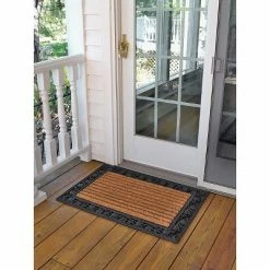 Best Sale 🔔 Notrax HomeTrax Cocoa Mat Doormat - Cocoa with Ivy Leaf (24" x 36") ✔️