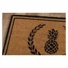 Best Sale ⭐ Park Pineapple Coir Doormat - Erin Gates by Momeni Navy 🛒