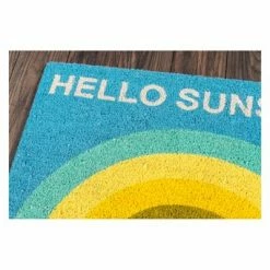 Discount 🧨 1'6"x2'6" Hello Sunshine Woven Door Mat - Novogratz By Momeni 👏