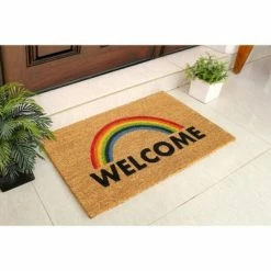 Best reviews of 🎁 Raj Tufted Welcome Rainbow Doormat 🥰