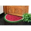 Wholesale 🔔 Raj 1'4" x 2'8" Tufted Watermelon Doormat 👍