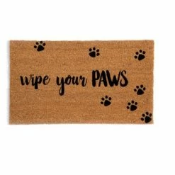Buy ❤️ "Wipe Your Paws" Doormat - Shiraleah 🎉