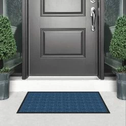 Best reviews of 🛒 2'x3' Gate Keeper Doormat Blue - Apache Mills 🧨