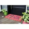 Cheap 🔥 Raj 1'6" x 2'6" Tufted Girl Power Coir Doormat Pink/Natural/Black ❤️