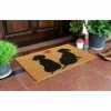Best Sale 👏 Raj Tufted 🐶 Dogs Love Doormat Red/Black 🥰