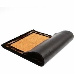 Best Pirce 😀 Juvale Monogrammed Door Mat with Letter R Nonslip Coir Welcome Mat (17 x 30 Inches) 🌟