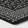 Flash Sale 😍 Washable Geometric Border Tufted Rug - Threshold™ Black ✨