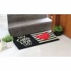 Best Pirce 😍 Raj 1'6" x 2'6" Tufted My Little Love Coir Doormat Black/Red 😉