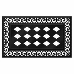 New 🛒 Evergreen Indoor Outdoor Doormat Bundle Set of 5 - Frame and 4 Welcome Seasonal Inserts 🦇 Halloween Pumpkin Gnome Gather Harvest 👪 Thanksgiving ✔️