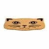 Brand new 😍 Evergreen Cat Face Shaped Indoor Outdoor Natural Coir Doormat 1'4"x2'4" Brown 🛒