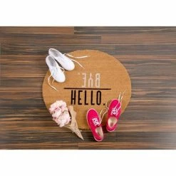 Best Pirce 🧨 "Hello. / Bye." Doormat - Shiraleah ✔️