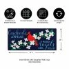 New ✔️ Evergreen Cardinals Appear Sassafras Indoor Outdoor Switch Doormat 1'10"x10" Blue 😍