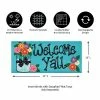 Promo 🛒 Evergreen Big Daisies Sassafras Indoor Outdoor Switch Doormat 1'10"x10" Multicolored 🔥