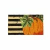 Top 10 🧨 Evergreen Pumpkin Stripe Indoor Outdoor Natural Coir Doormat 1'4"x2'4" Orange ⌛