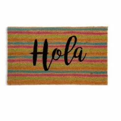Deals 🎁 "HOLA" DOORMAT - Multicolored - Shiraleah ✨