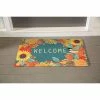 Deals ✔️ Evergreen Fall Chickadee Wreath Embossed Indoor Outdoor Doormat 1'6"x2'6" Multicolored 🔥