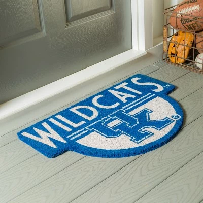 Best deal 👍 Evergreen University of Kentucky Indoor Outdoor Natural Shaped Coir Doormat 1'6"x2'4" Multicolored 😉