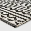 Best Sale 🥰 2'6"X4' Geometric Woven Accent Rugs Black - Project 62™ 💯