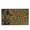 Best reviews of 🔥 Northlight Black Hummingbird with Floral Accent Rectangular Doormat 18" x 30" 🥰