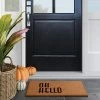 Best reviews of 😀 1'6"x2'6" Oh Hello Doormat Natural - Threshold™ 🎁