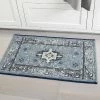 Hot Sale ❤️ Vintage Persian Medallion Kitchen Rug Blue - Threshold™ 🛒