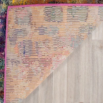 Best Sale β Zoey Shapes Splatter Loomed Area Rug - Safavieh Pink/mutli-colored/purple π - Image 2